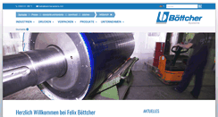 Desktop Screenshot of boettcher.de